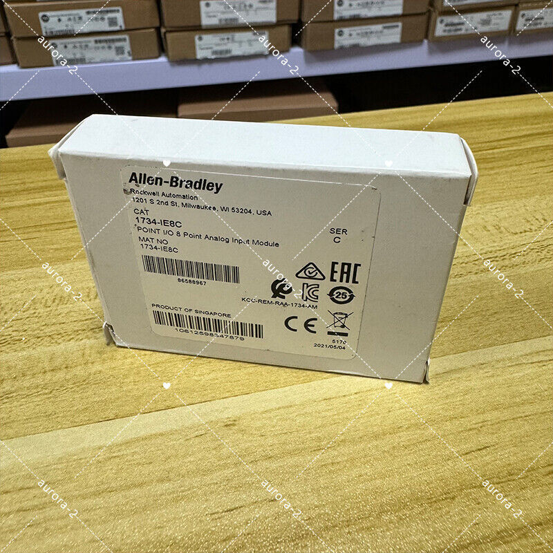 Sealed Allen-Bradley 1734-IE8C 8 POINT Analog Input Module AB 1734IE8C - ALLEN-BRADLEY