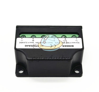 Replace BINDER 0-500VAC+10% 0.445Uin 2.0ADC 32 07322A40 Half Wave Rectifier