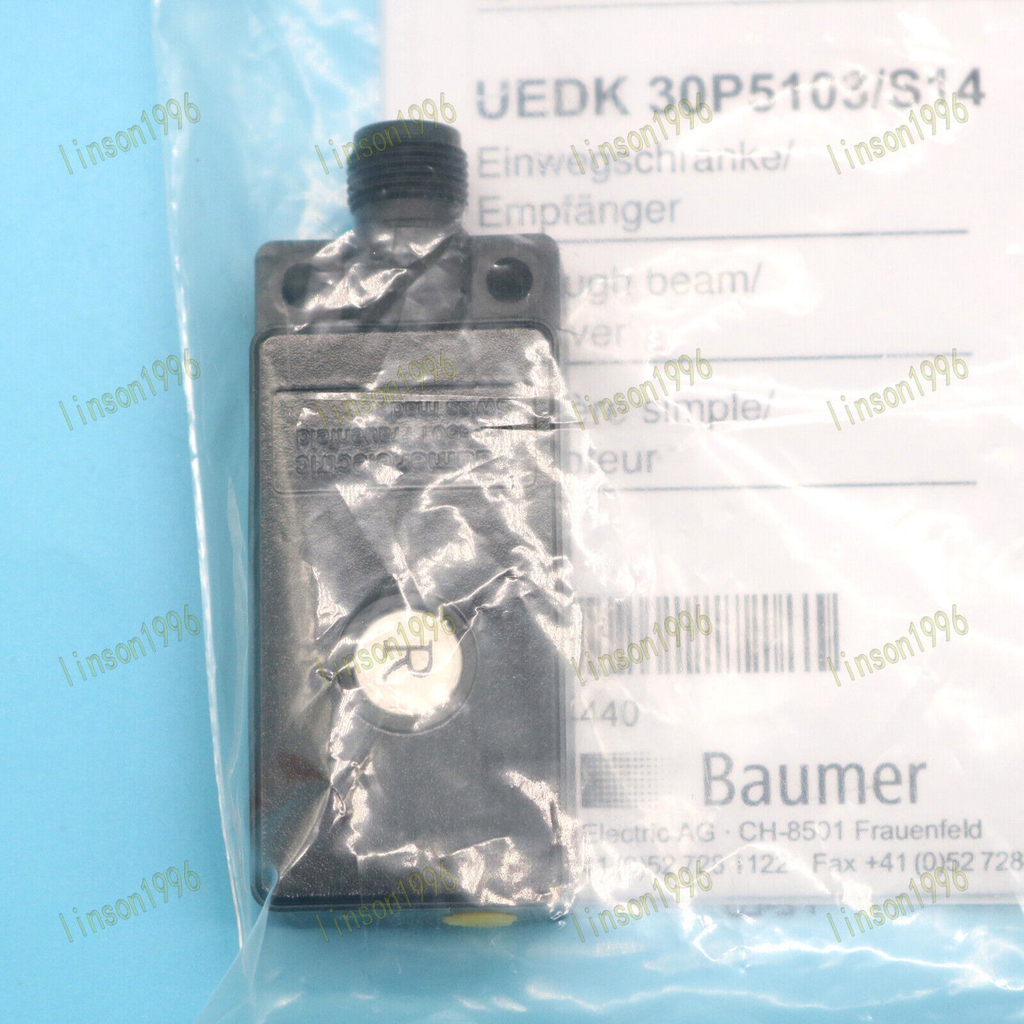 Baumer Ultraasonic Sensor Ship UEDK 30P5103/S14 - BAUMER