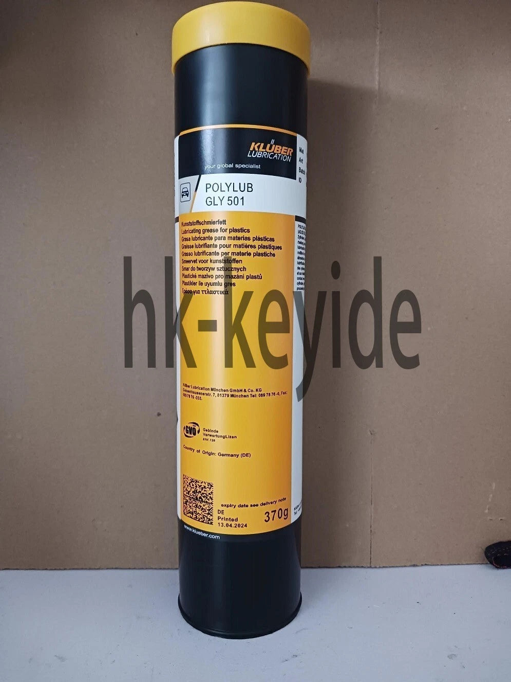KLUBER Lubrication POLYLUB GLY 501 Grease 370g free ship