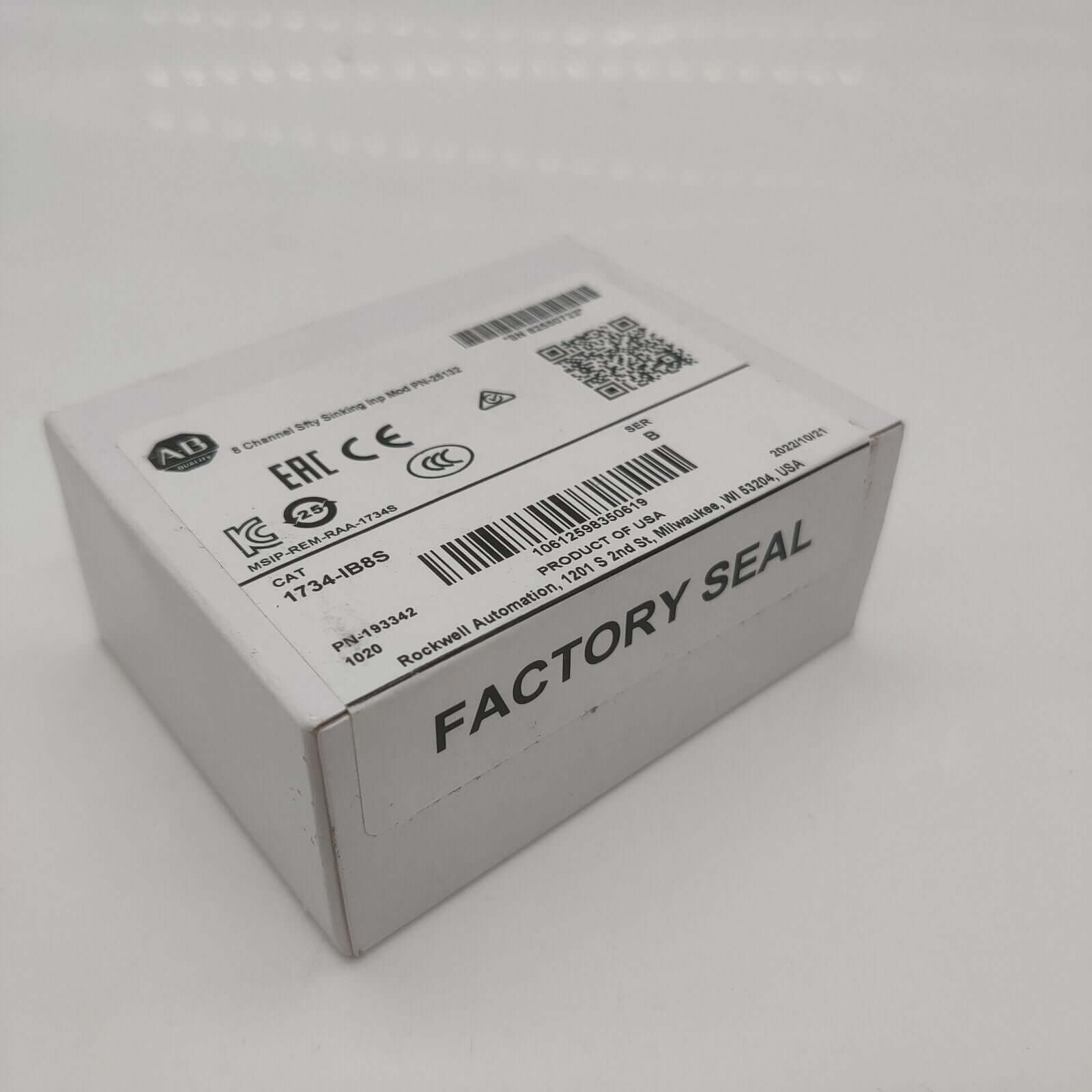 Allen-Bradley 1734-IB8S Point Digital Input Module 24V DC 1734IB8S - ALLEN-BRADLEY