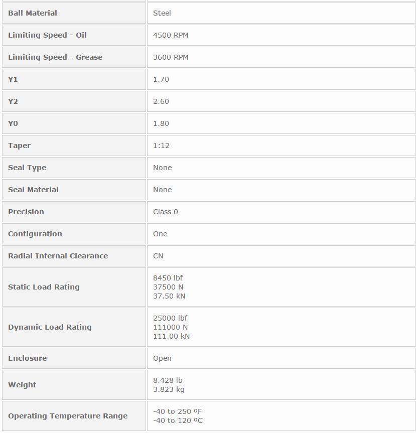 NTN 2314K Ball Bearing 70x150x51mm - NTN