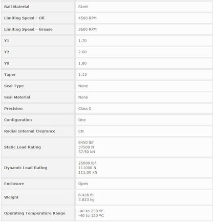 NTN 2314K Ball Bearing 70x150x51mm - NTN