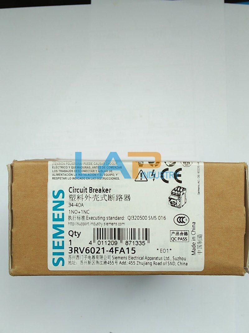 new 1PC  For Siemens Circuit Breaker 3RV6021-4FA15