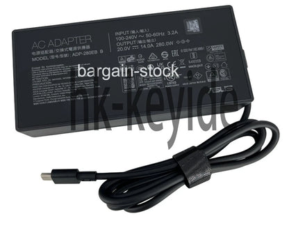280W AC Adapter Charger For ASUS TUF Gaming F16 FX608JPR FX608JMR FX608JHR FX608