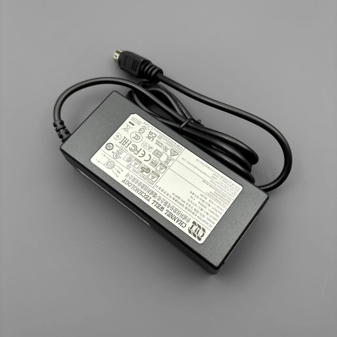 1PCS CWT KPL-060F-VI VCR Power Adapter Output 12V 5A