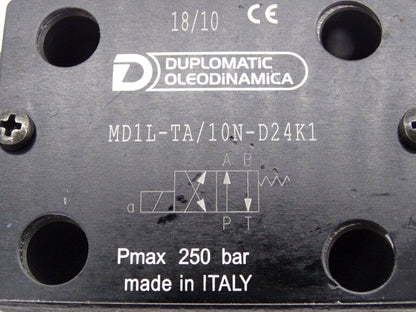 DUPLOMATIC MD1L-TA/10N-D24K1 VALVE - DUPLOMATIC