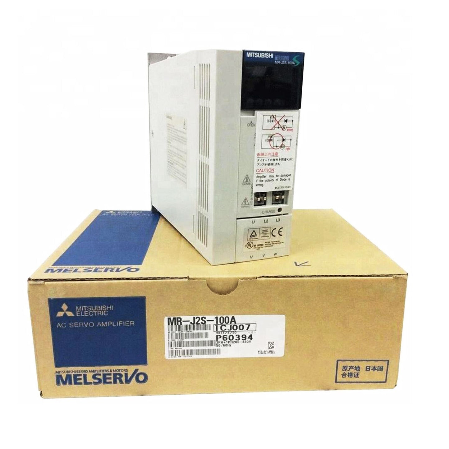 Mitsubishi MR-J2S-100A AC Servo Drive Factory Sealed PLC optimized for high performance and reliability - MITSUBISHI
