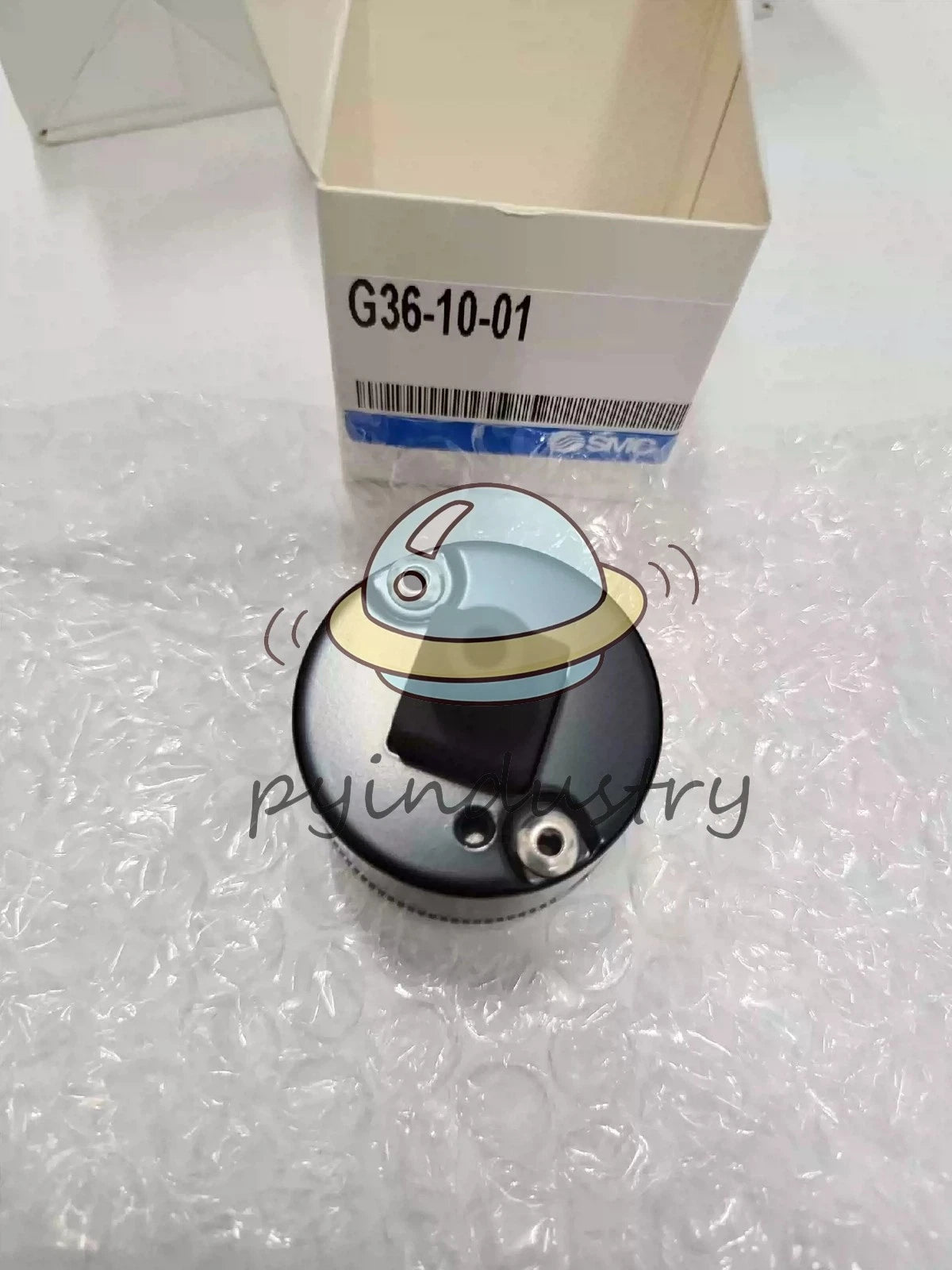 1 PC SMC Pneumatic Pressure Gauge G36-10-01 Express shipping