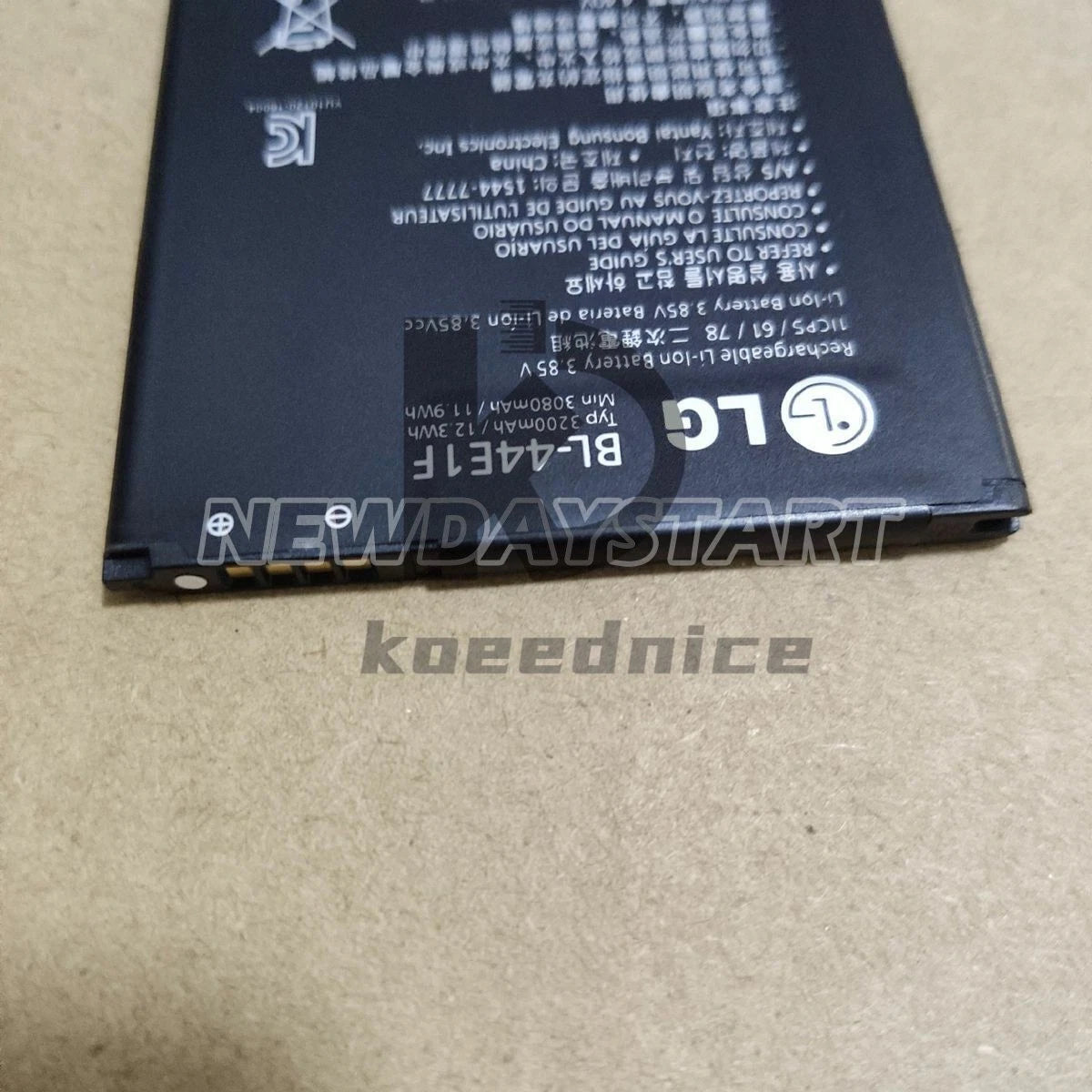 1pcs Battery For LG BL-44E1F V20 VS995 H990ds F800L H91 3200mAh