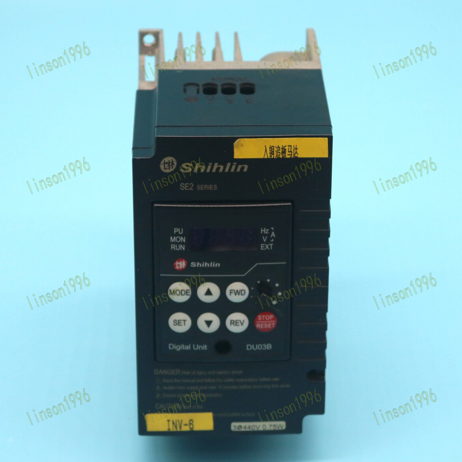 Used Shihlin Frequency Converter SE2-043-0.75K-D - SHIHLIN