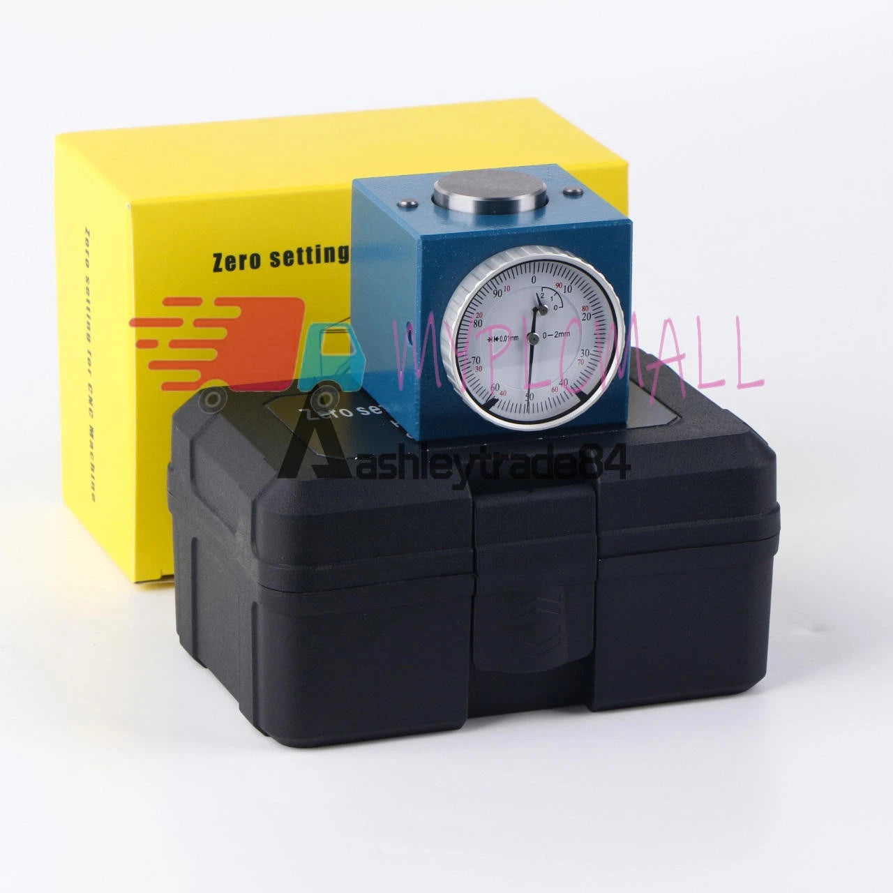 Z Axis PreSetter Tool Setter Touch Off Gage Length Offset Height for Milling CNC