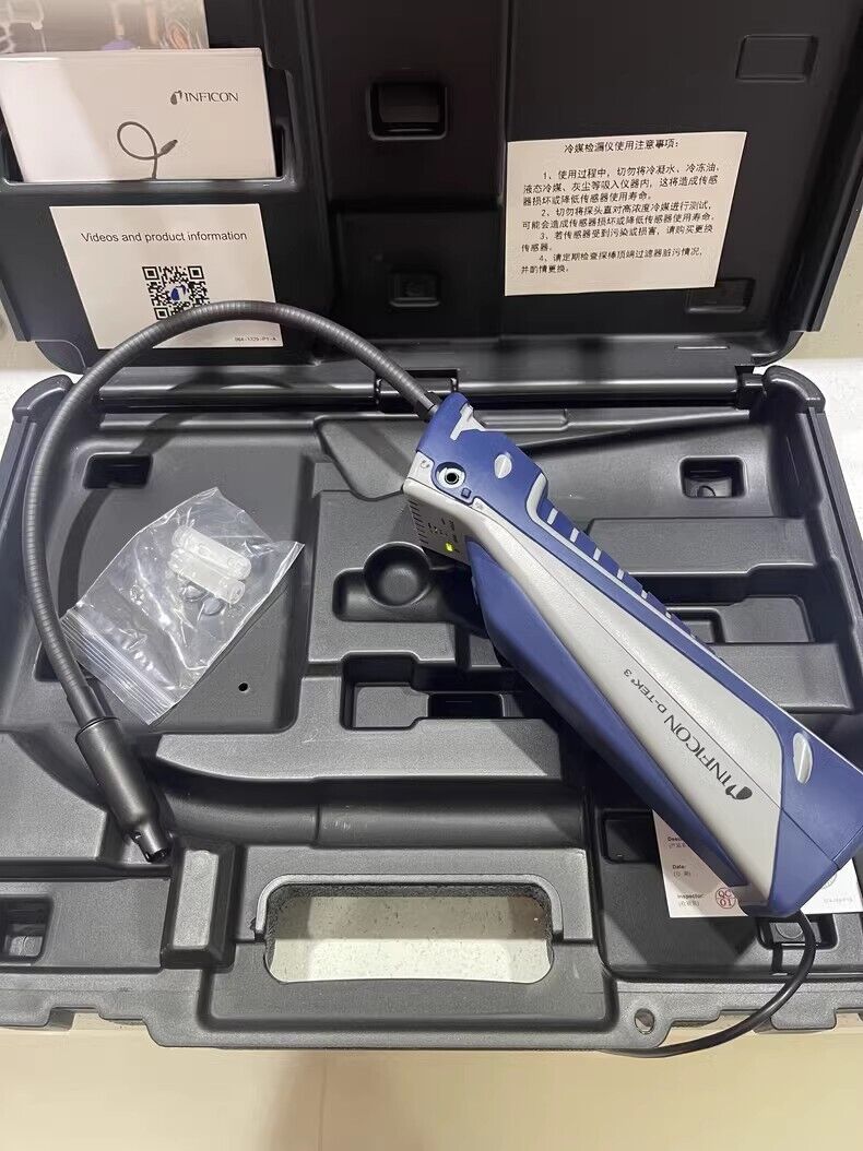 new INFICON 721-202-CN41 D-Tek3 refrigerant leak detector - D-TEK3