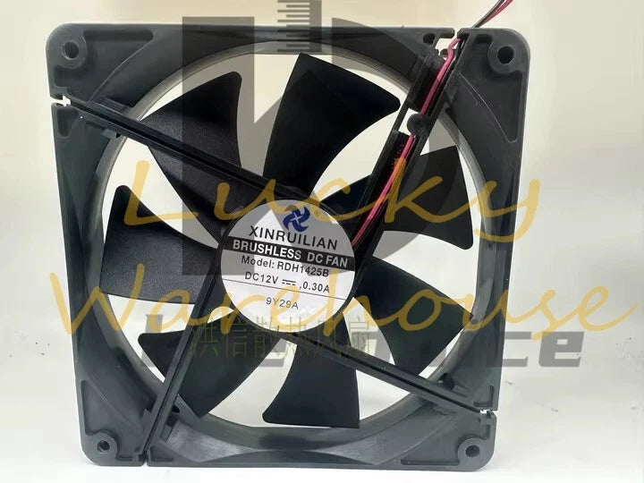 XINRUILIAN RDH1425B 14025 DC12V 0.30A 14CM 2-Wire Large Airflow Cooling Fan