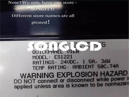 GE Fanuc IC754VSI12CTD Touch Screen Interface - GE FANUC