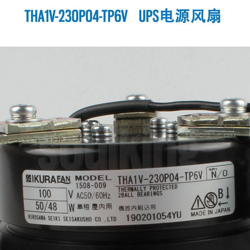 IKURA THA1V-230P04-TP6V 1508-009 AC100V UPS power supply fan