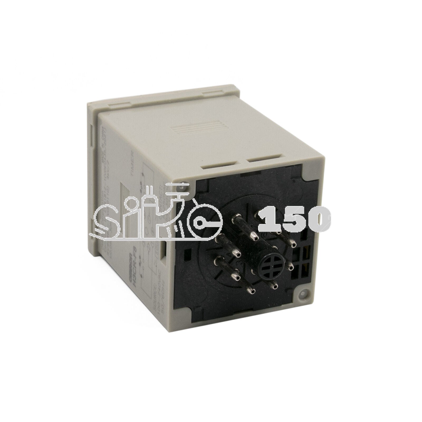 OMRON H3CR-F8 Twin Timer 100-240V AC Box - OMRON
