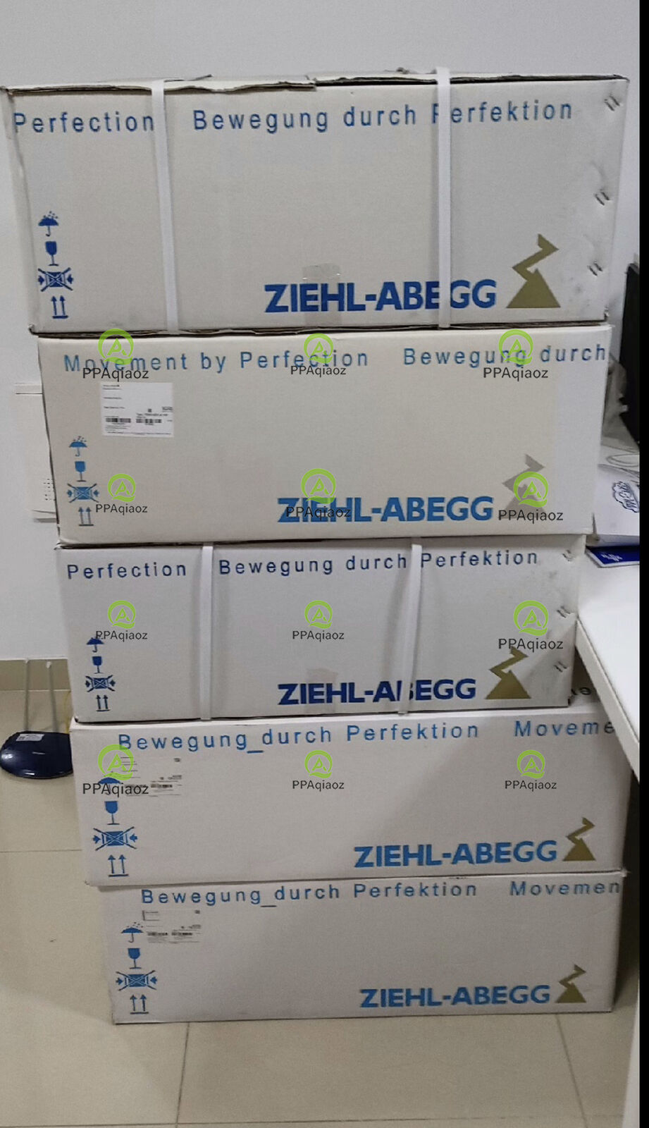 1PCS ZIEHL-ABEGG Centrifugal Fan RH45G-4DK.4I.1R Fast - ZIEHL-ABEGG