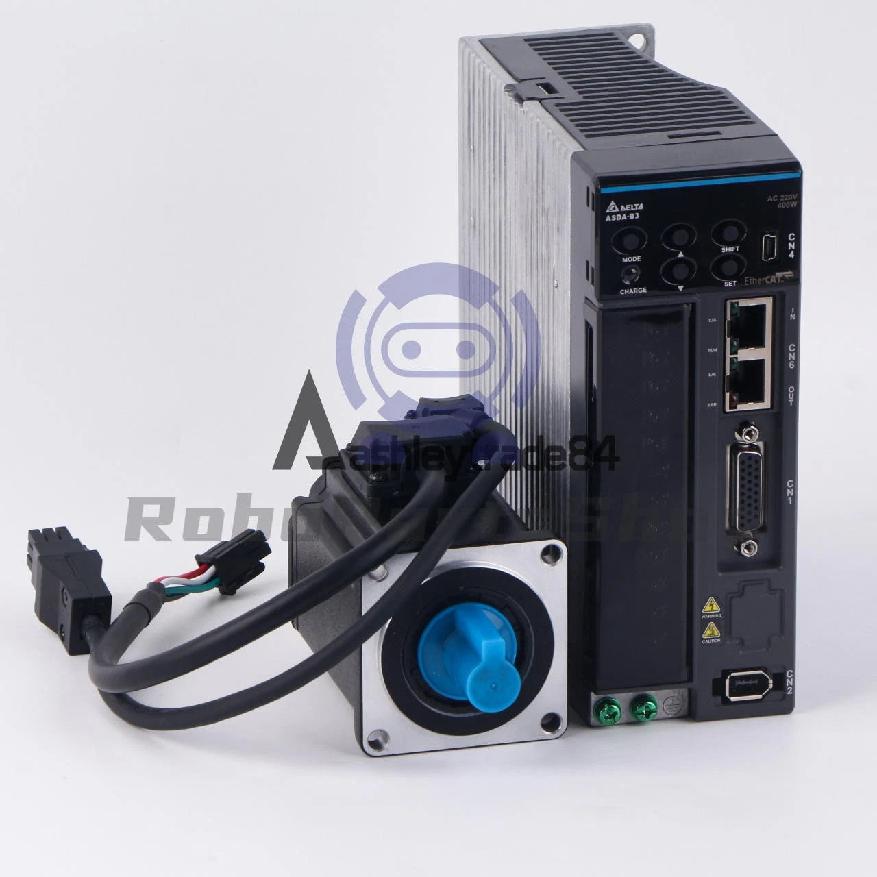 ASD-B3-0421-E+ECM-B3M-C20604RS1 EtherCAT 400w 3000rpm DELTA B3 AC servo kit