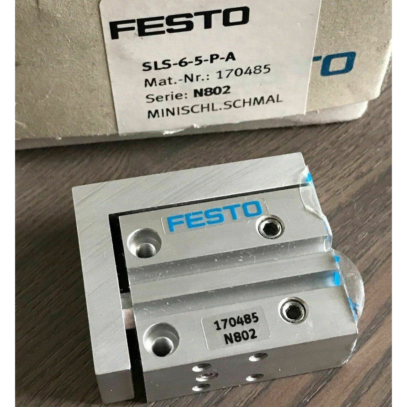 FESTO Slider Driver SLS-6-5-P-A 170485 – High-Quality Component - FESTO