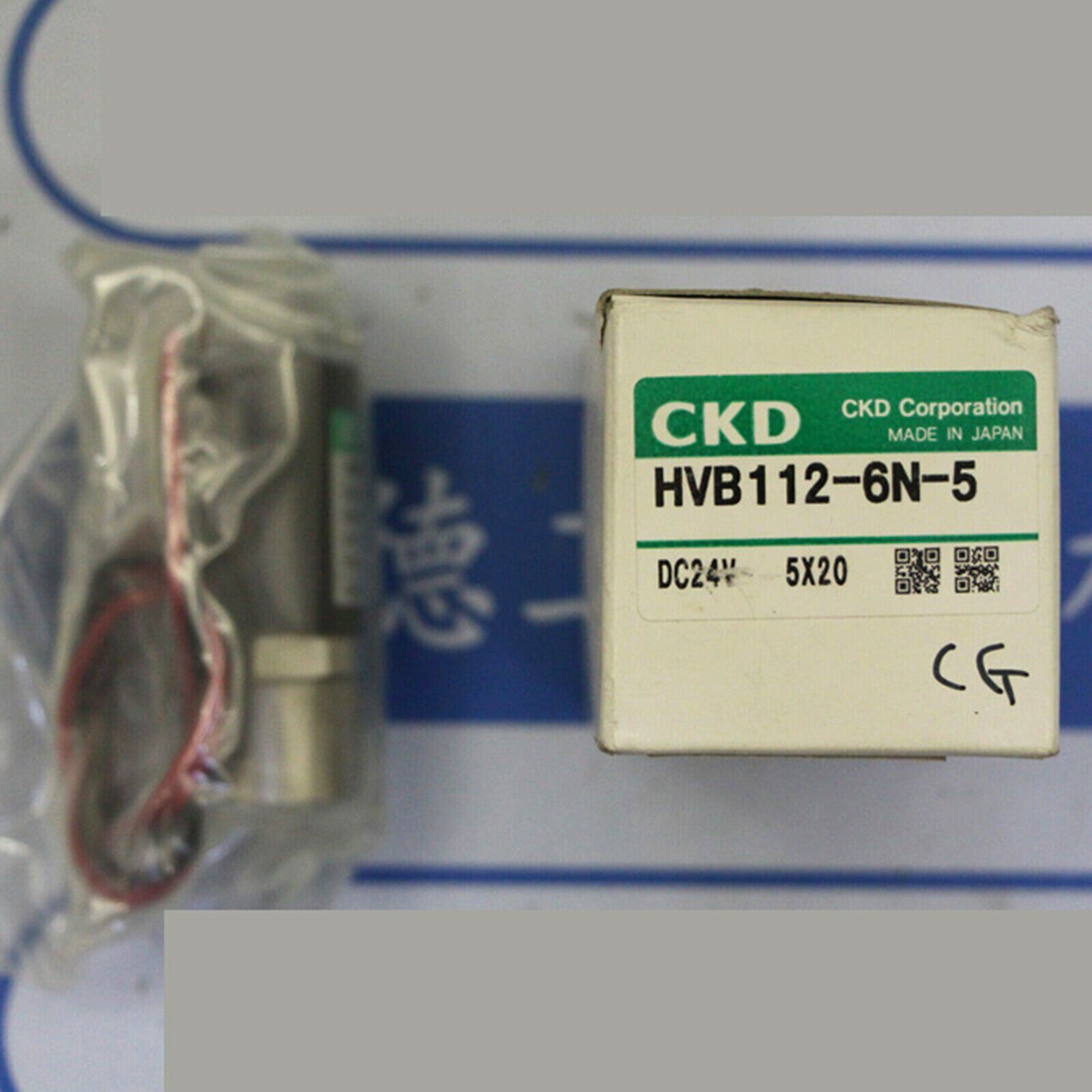 new 1PC  IN BOX CKD HVB112-6N-5 DC24V vacuum solenoid valve