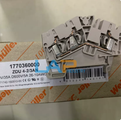 Weidmuller Wiring Terminal ZDU 4-2/3AN 100PCS Box - 1770360000 - WEIDMULLER
