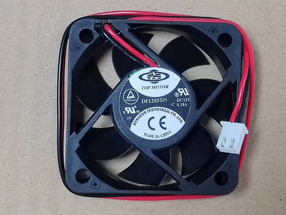 new 1PC TOP MOTOR Fan DF1205SH DC 12V 0.18A 5cm 50*15mm 2Pin