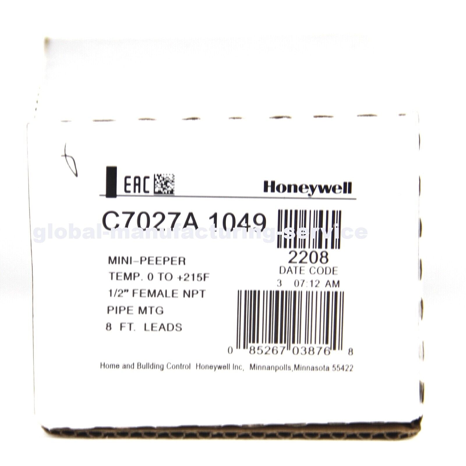 new  HONEYWELL C7027A 1049 Flame Detector Sensor HONEYWELL