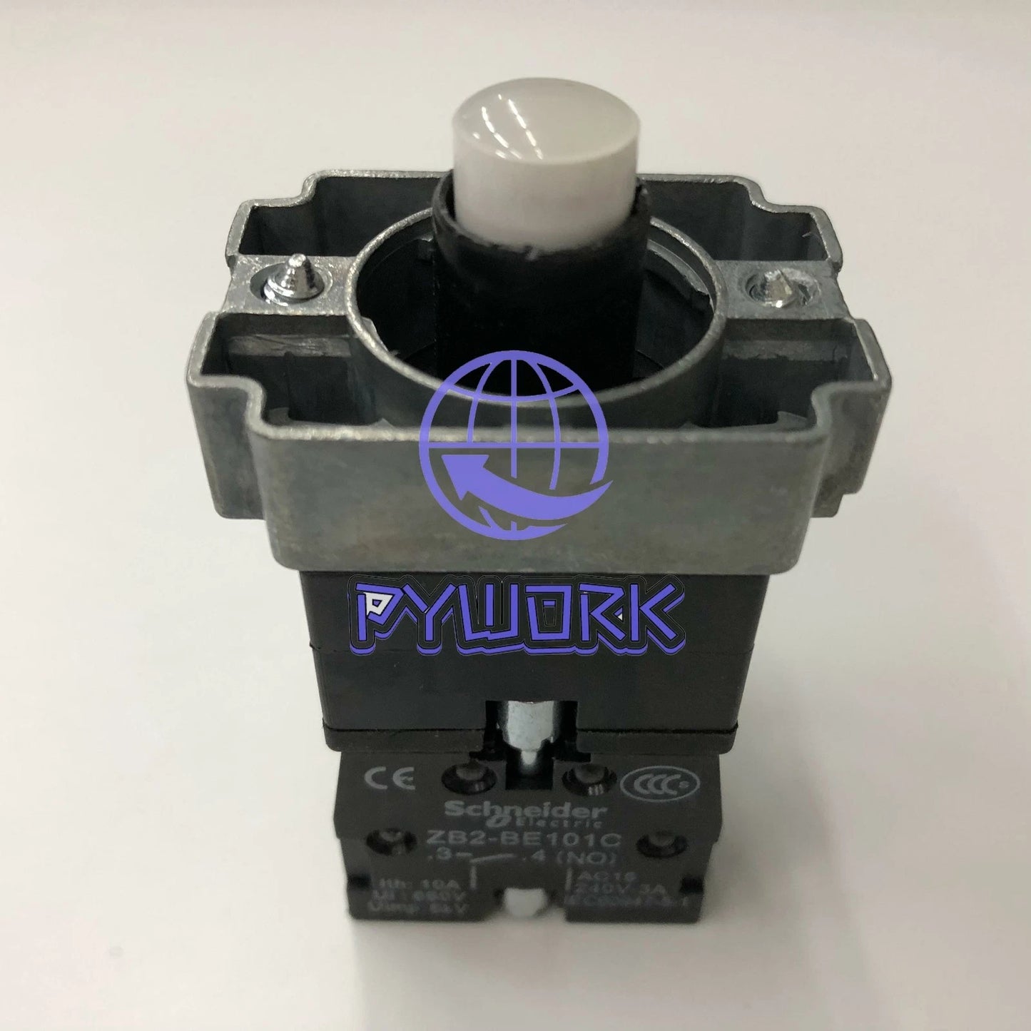 1PCS ZB2BWB11C 24V 1NO button Schneider