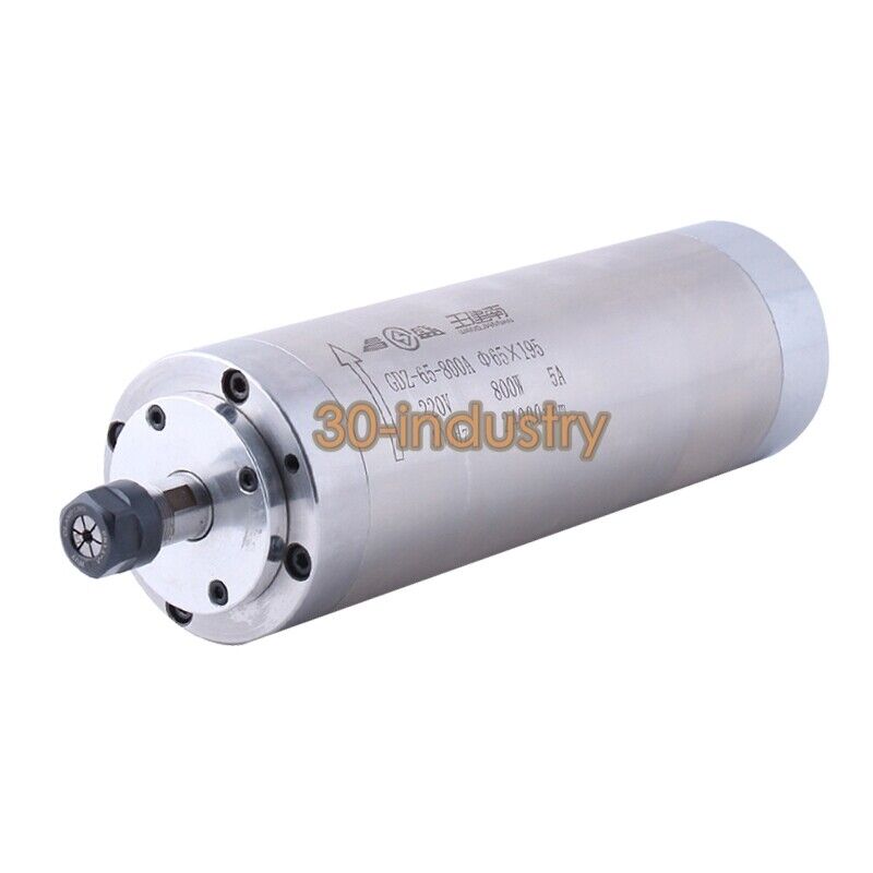 GDZ-65-800A 0.8KW CNC Water Cooling Spindle Motor for Milling - GDZ