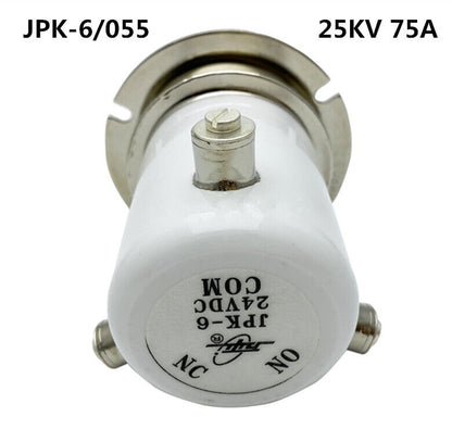 new JPK-6/055 25KV 75A 24VDC COM Ceramic High Pressure Vacuum Relay - JPK