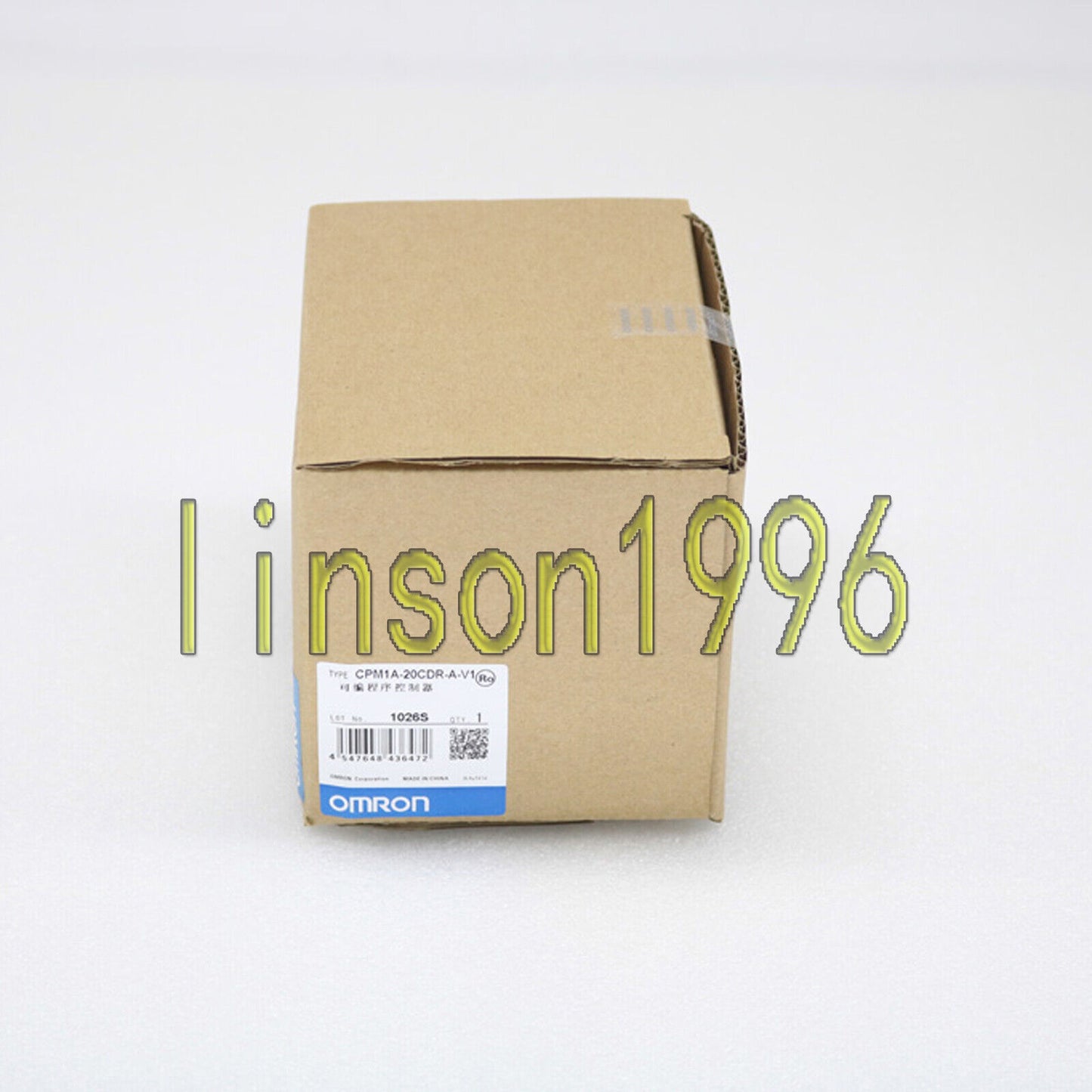 OMRON CPM1A-20CDR-A-V1 programmable controller in box - OMRON