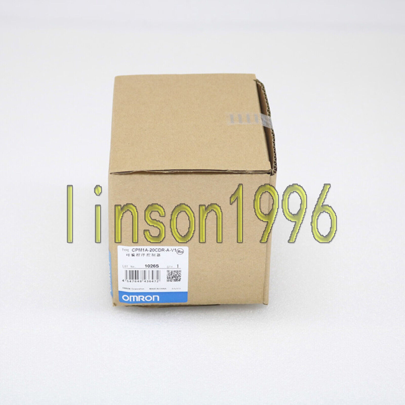 OMRON CPM1A-20CDR-A-V1 programmable controller in box - OMRON