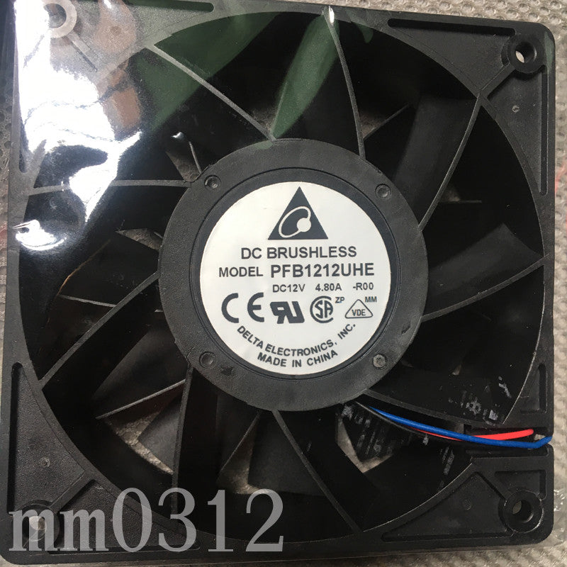 Delta PFB1212UHE Fan 120mm 12038 12V 4.8A super large air volume cooling fan