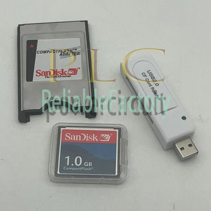 128MB/256/512/1G/2G CNC CF Compact Flash card+CF-PCMCIA Adapter+SSK reader FANUC