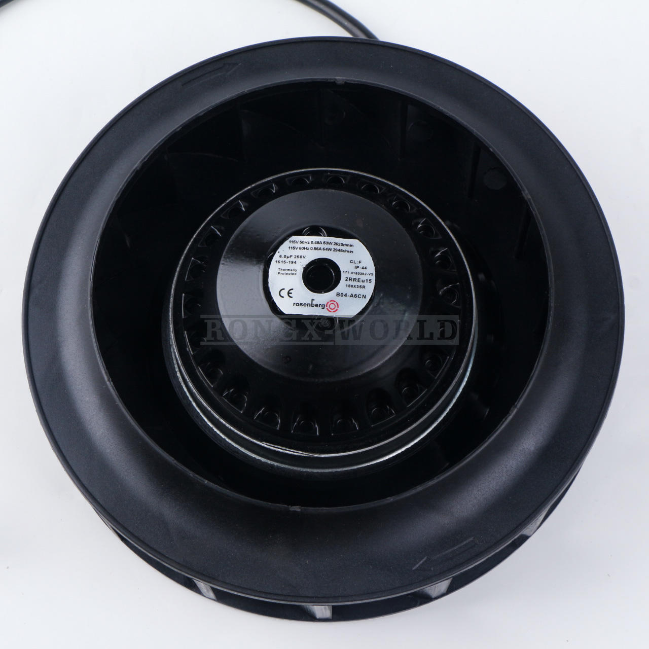 New 1Pcs 2RREu15 Centrifugal Fan 180x35R 53/64W 115V - BECOM