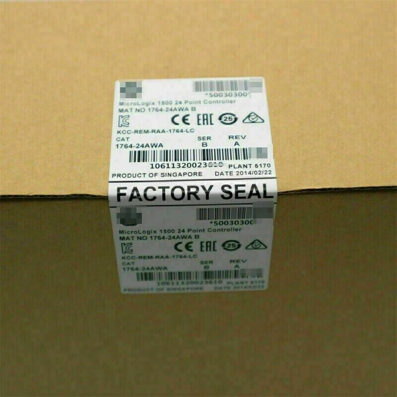 Factory Sealed MicroLogix 1500 Controller AB 1764-24AWA SER B - MICROLOGIX