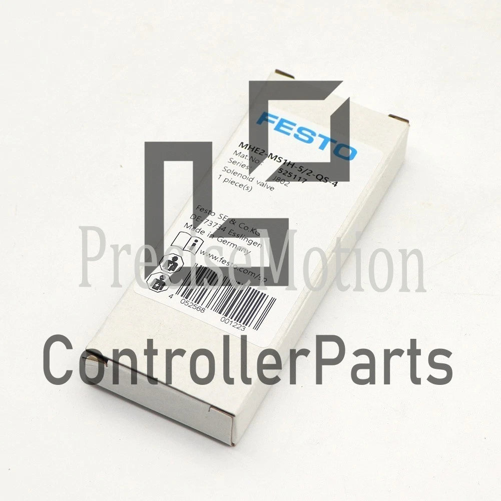 FESTO MHE2-MS1H-5/2-QS-4 525117 Solenoid Valve 1PCS