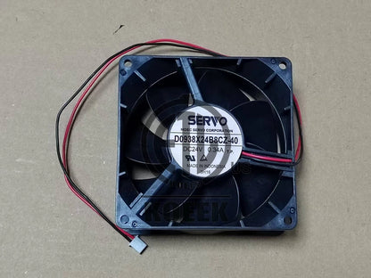 SERVO D0938X24B8CZ-40 DC 24V 0.34A 8.16W 9038 9CM 90mm Equipment fan