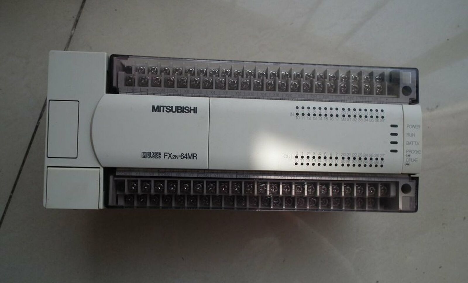 used Mitsubishi FX2N-64MR programmable controller - MITSUBISHI