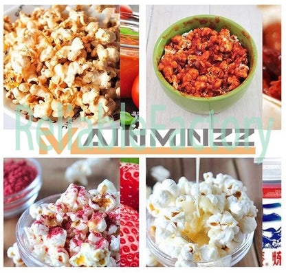 One Commercial/Household stainless steel Popcorn machine 80g 300W 220V