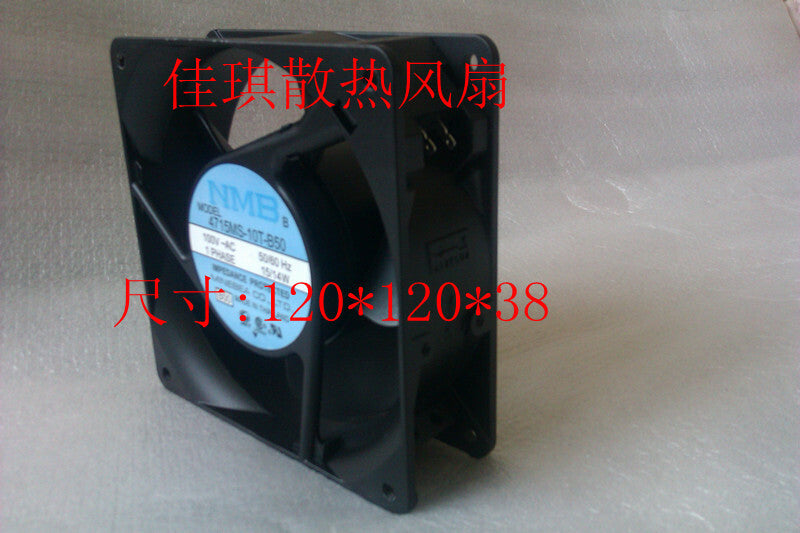 1pcs NMB 4710MS-10T-B50 AC100V 15 / 14W 12038 cooling fan