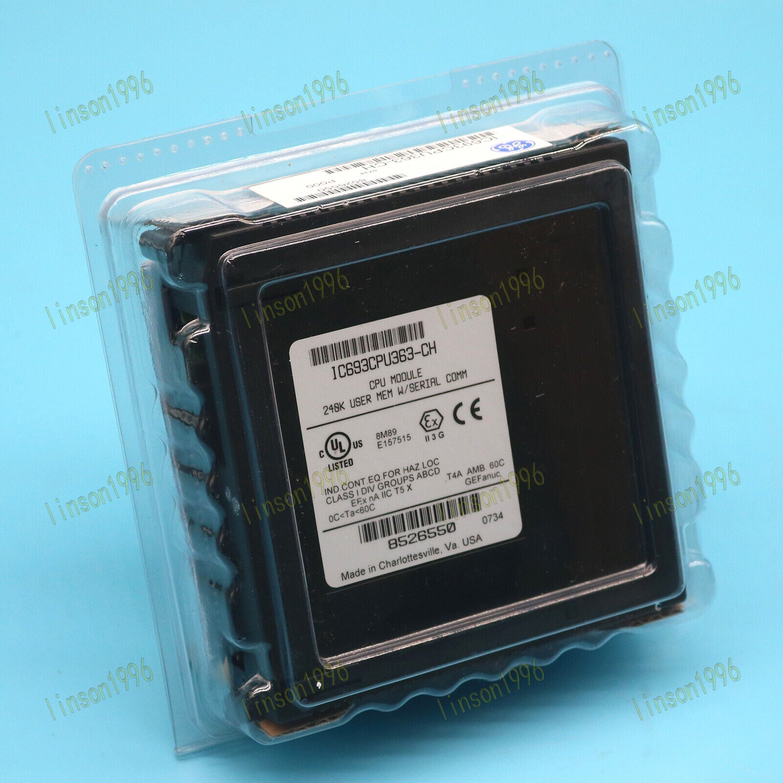 New ONE GE Fanuc IC693CPU363-CH Module - GE FANUC