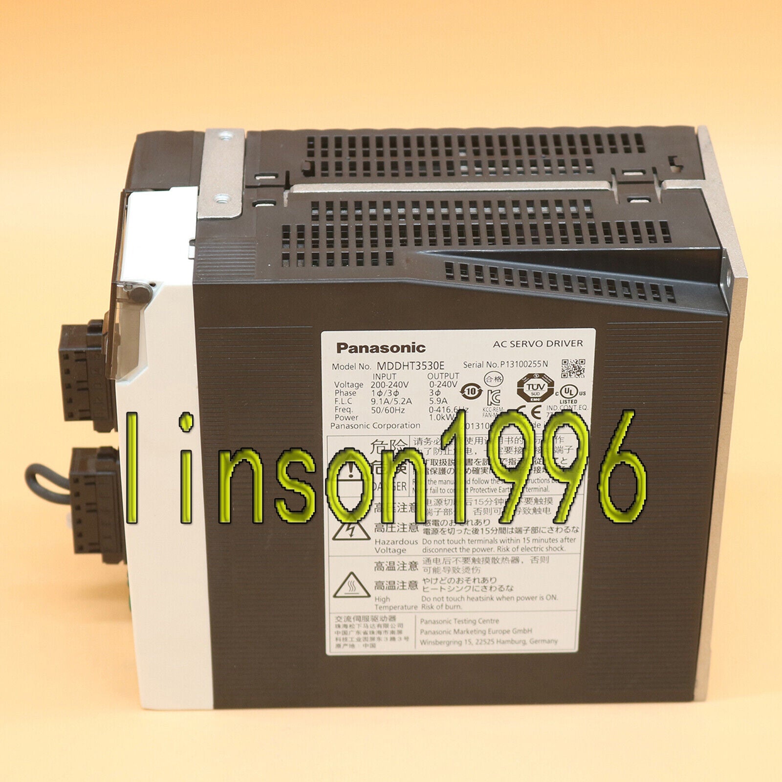 used One  For Panasonic MDDHT3530E servo drive  Tested koeed