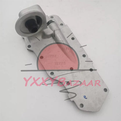 Oil Filter Mount Housing W/Gaskets For 1989-2002 Dodge Cummins 6B/6BT/6BTA 5.9L~