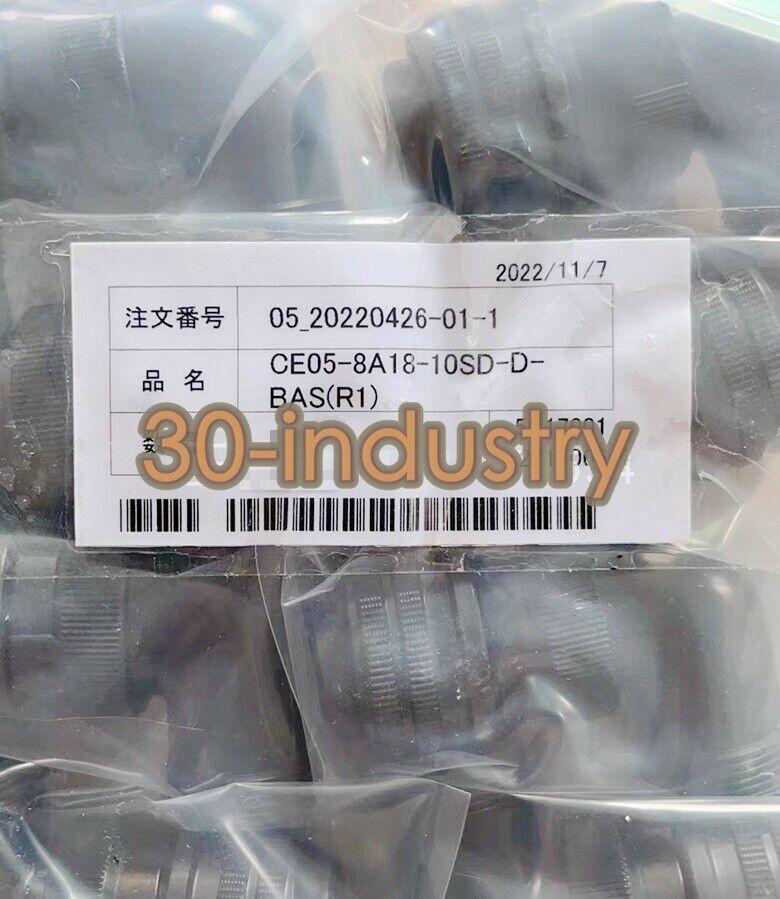New CE05-8A18-10SD-D-BAS(R1) Connector Plug for Reliable Connections - BAS