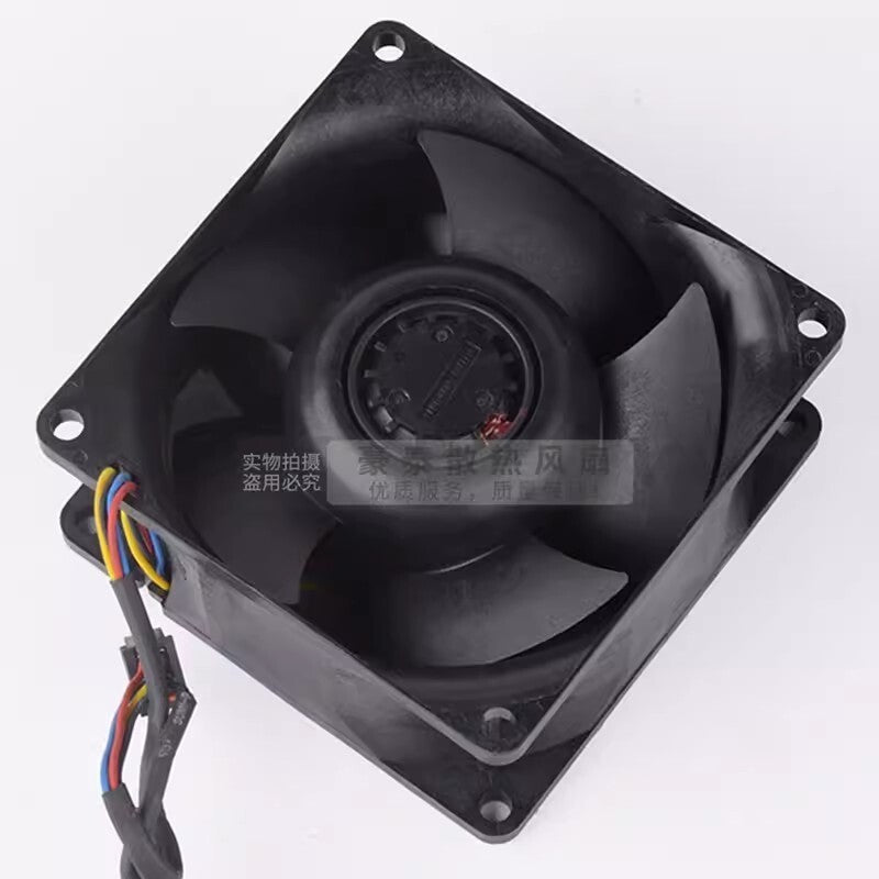 NIDEC V80E12BS1A5-07 8038 DC12V 0.80A 8CM 4-Wire Silent Cooling Fan