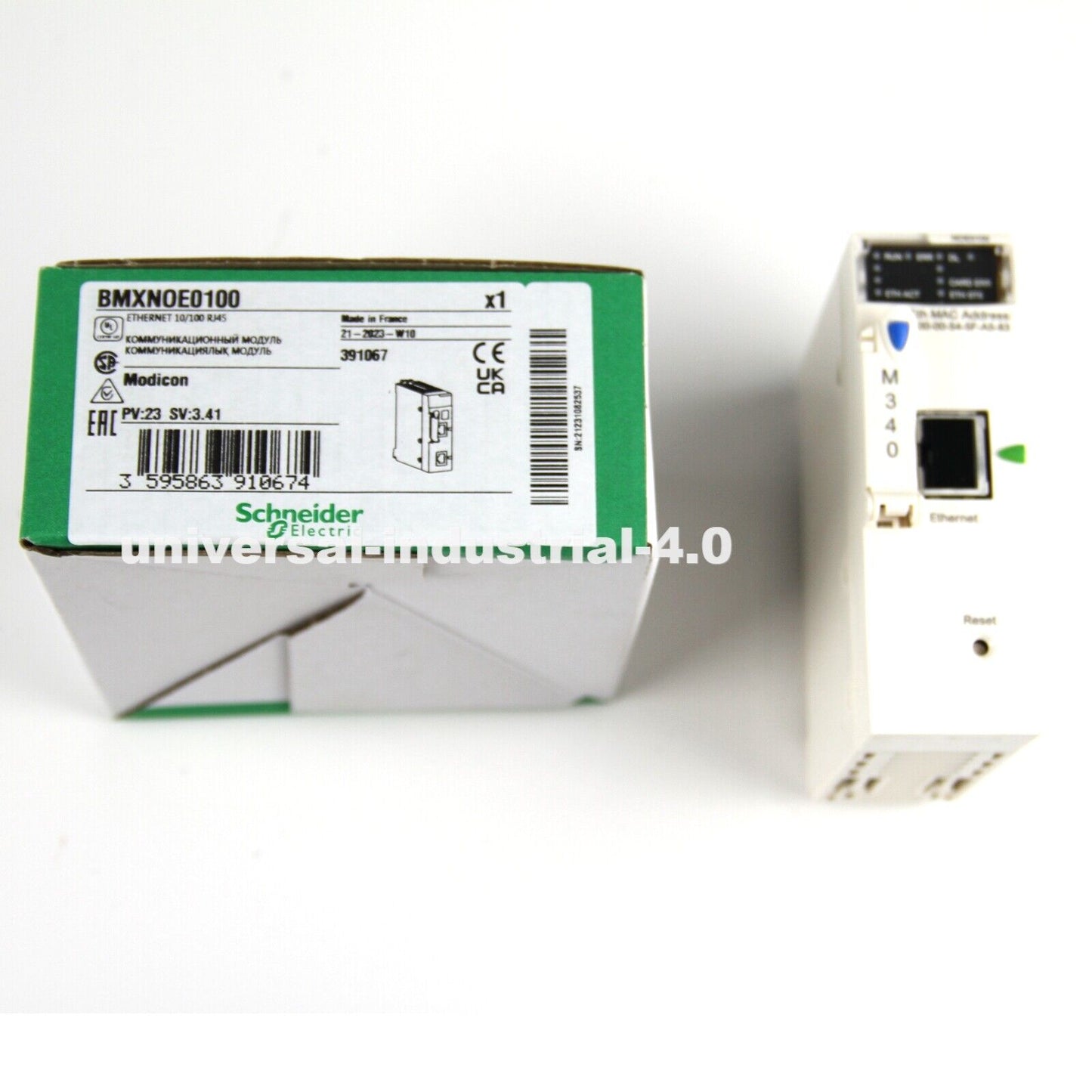 Schneider BMXNOE0100 Ethernet Module New - SCHNEIDER