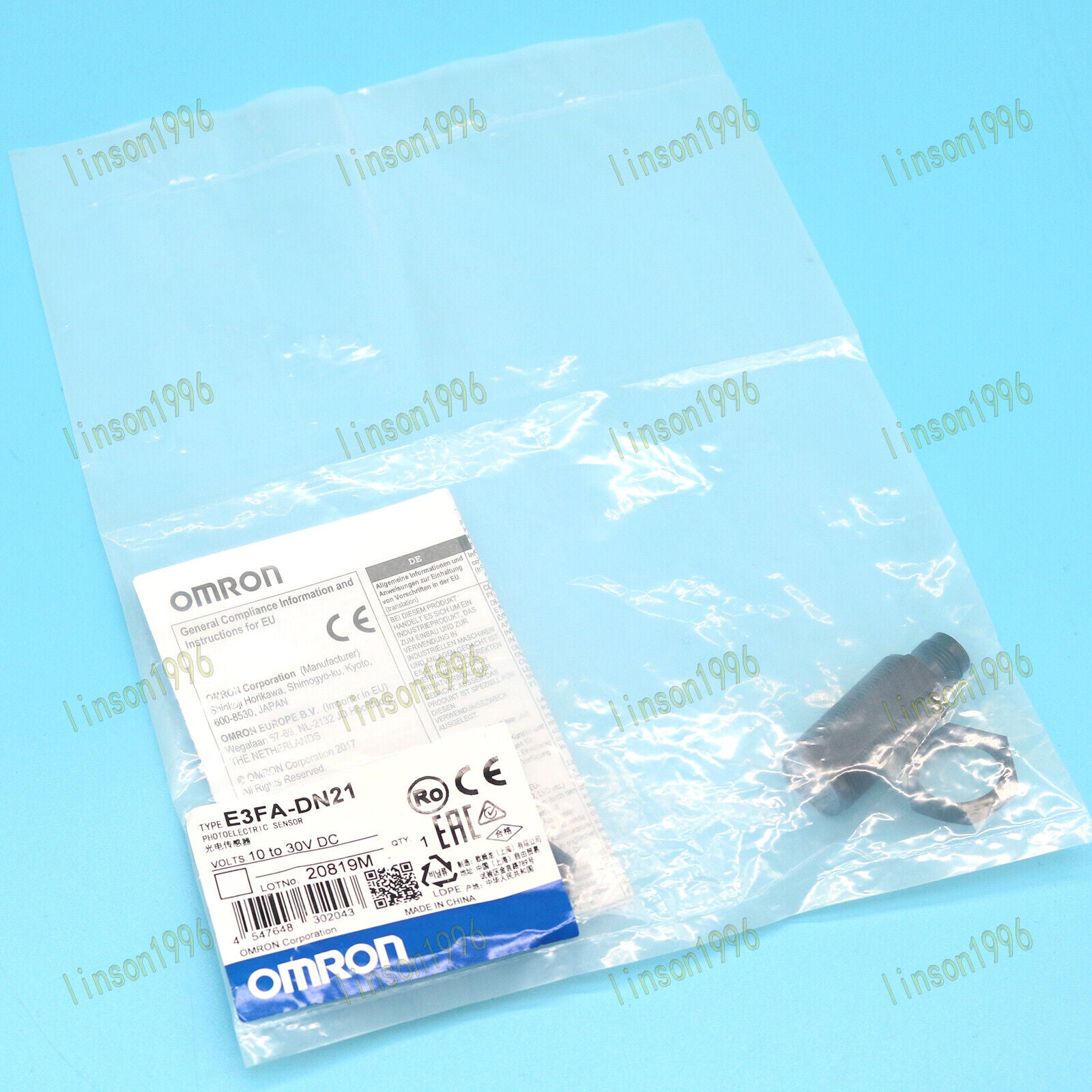 1pc E3FA-DN21 Omron Photoelectric Sensor Stock - OMRON