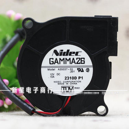1pcs  Nidec A35037-55 12V 5015 0.10A Quiet Fan Centrifugal Turbine Blower